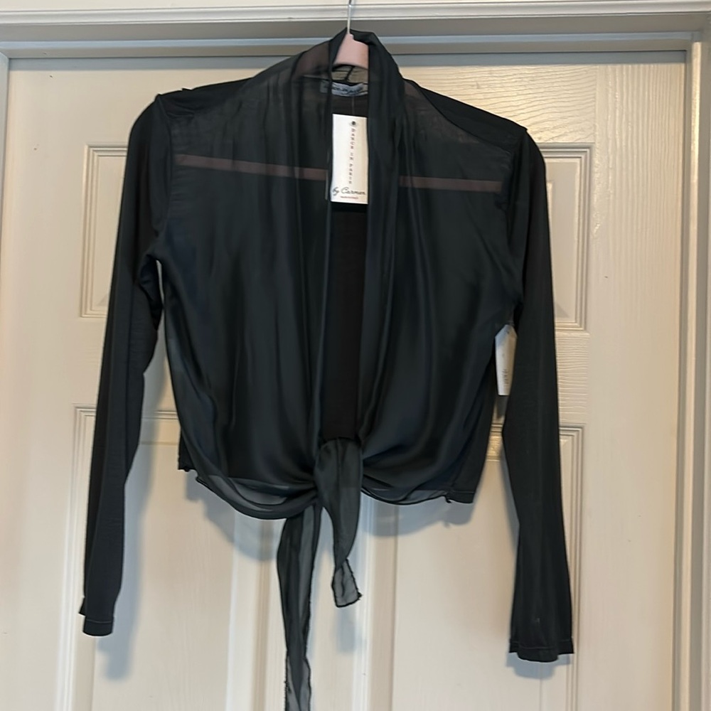 Dance in Paris by Carmen Silk & Viscose lightweight cardigan one size NWT